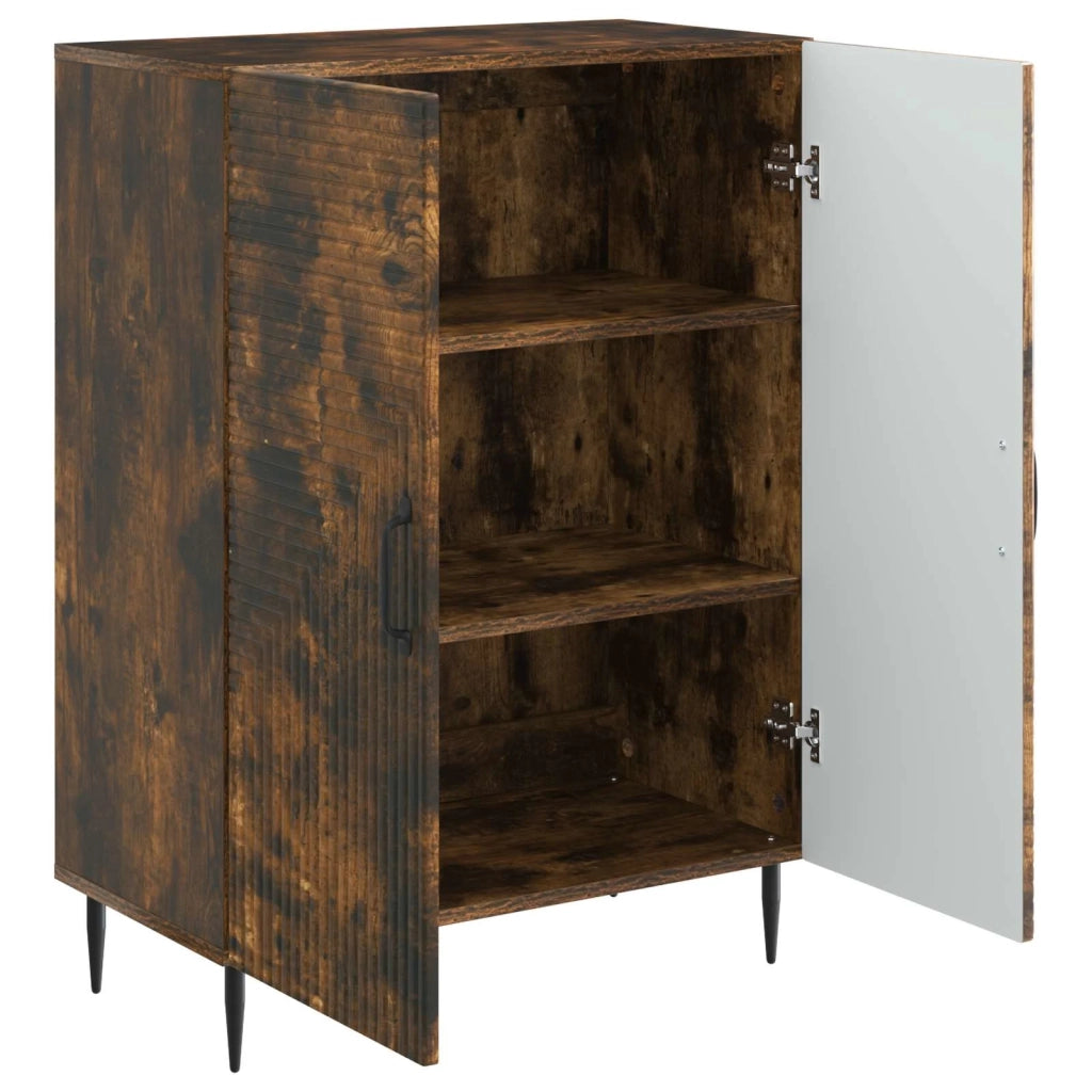 Credenza Rovere Fumo 66 x 34,5 x 89,5 cm Legno ingegnerizzato