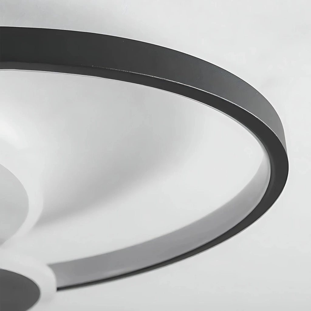 Lampada Da Soffitto App1709-c Black Led