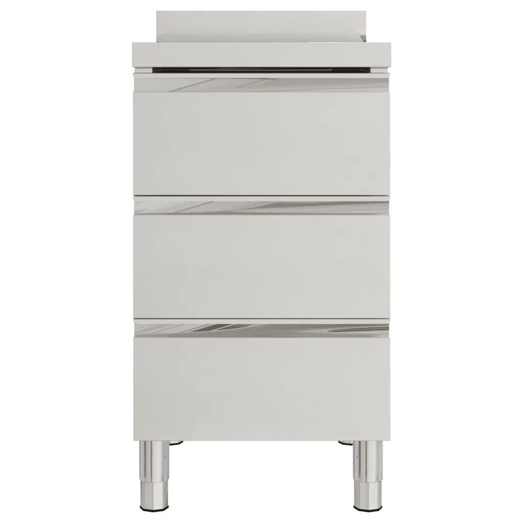 Mobiletto da cucina commerciale con 3 cassetti 50x60x96 cm CFW5360307