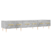 Mobile TV | Armadietto TV | Mobile Porta TV Grigio Cemento 150x36x30 cm Legno Multistrato
