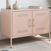 Mobile TV Rosa 68x39x50,5 cm in Acciaio 842936