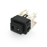 Interruttore di colore nero 12A 250V 2P Videl