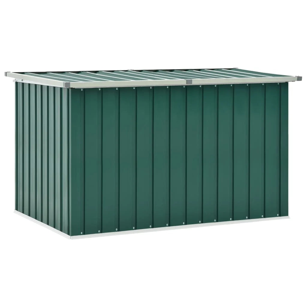 Contenitore/scatola portaoggetti da giardino verde 149 x 99 x 93 cm 02_0013127