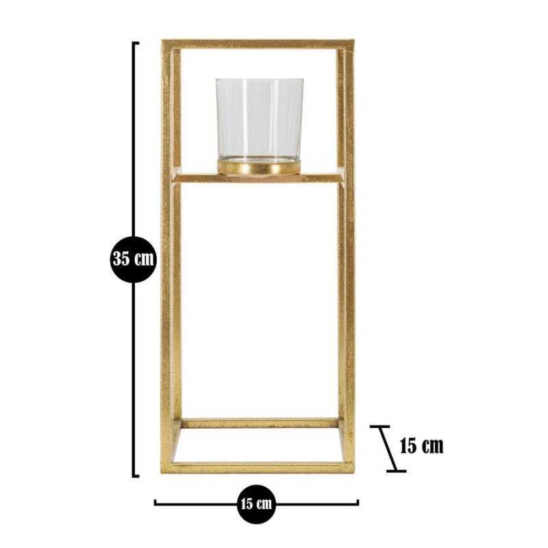 Porta Cand Elegant cm 15x15x35