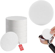 Filtro per caffè da 58 mm - non sbiancante - 600 pezzi - rotondo - compatibile con macchine per caffè - prevenzione della canalizzazione - filtri per caffè