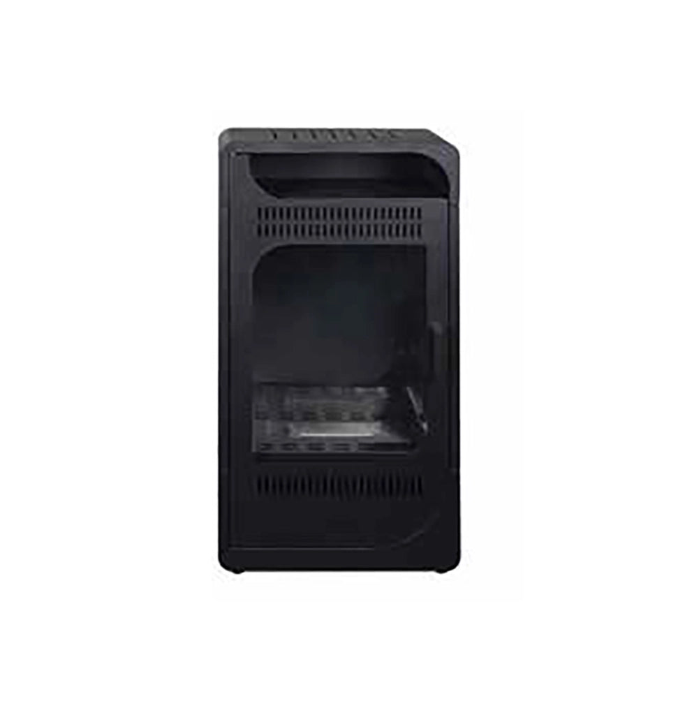Stufa a Bioetanolo Fiammetta JR Ventilara Bruciatore da 1,5 L Struttura in Acciaio Nero