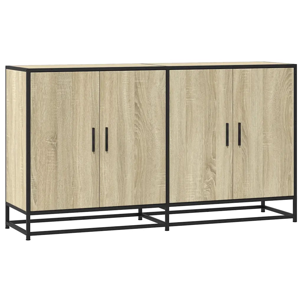 Credenza Rovere Sonoma 134x35x76 cm in Truciolato 3300816