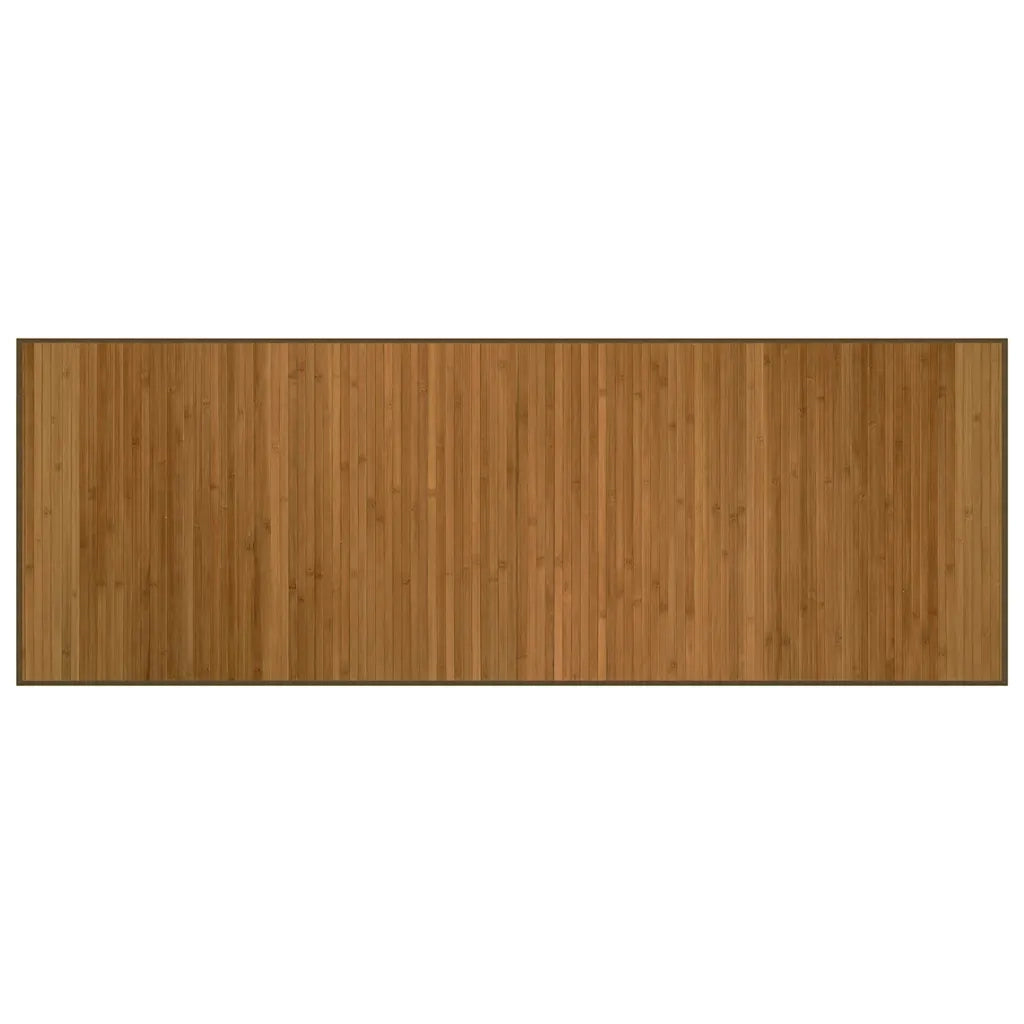 Tappeto Rettangolare Marrone 70x200 cm in BambÃ¹