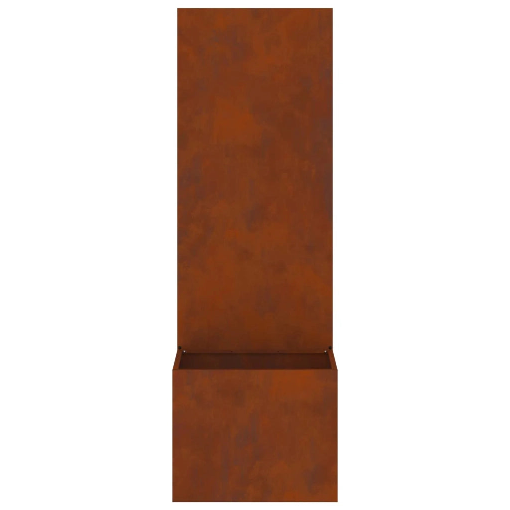 Schermo per privacy in giardino Ruggine 50 x 32 x 150 cm 876447