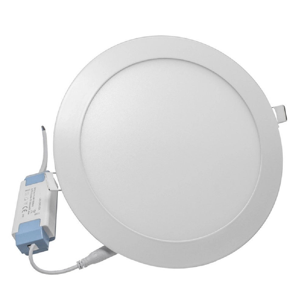 Trade Shop - Pannello Led Incasso Rotondo Slim Plafoniera 3 W Cct 3 Colorazioni Luce P73a-t3c -