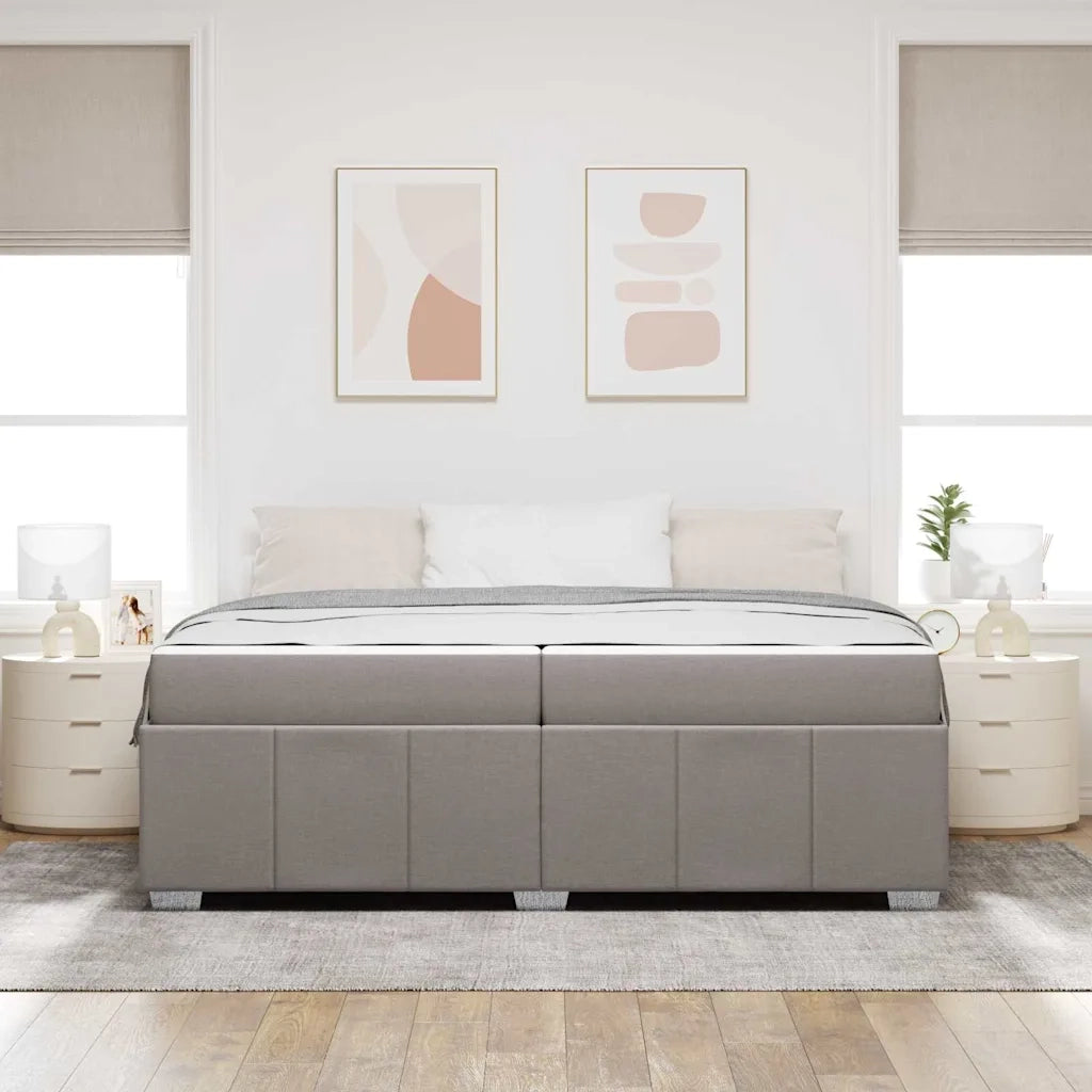 Struttura del letto con materasso Talpa 200 x 200 cm Tessuto