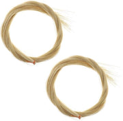 Vioolboog 2-Pack - Materiale a pelo di cavallo - Colore naturale - 74cm - Adatto per violino/altoviolino/cello - Dimensione 4/4 - Qualità alta - Set di fibre di archetto