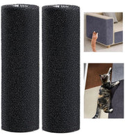Mat per gatti - adesivo - set da 2 - nero - 40 x 200 cm