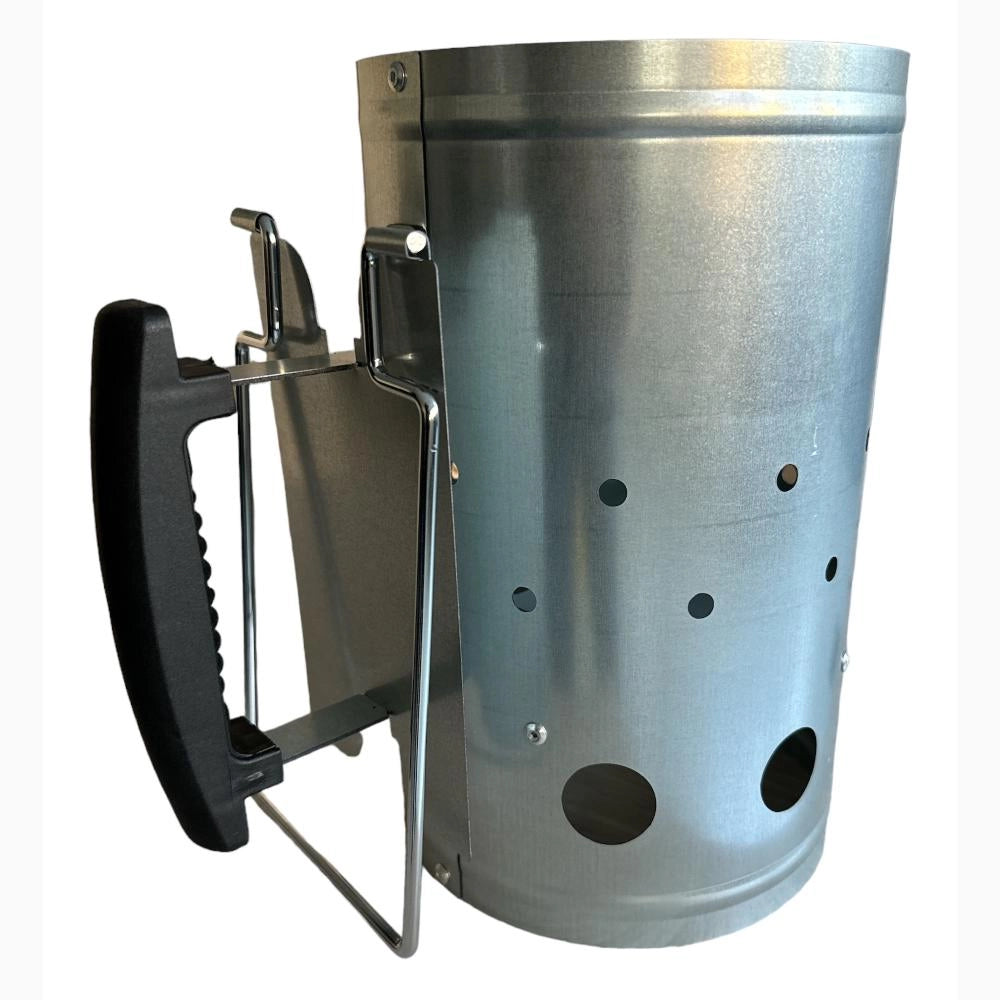 Starter Accendifuoco per Barbecue Accendi Carbone 17X27,5H cm Doppia maniglia
