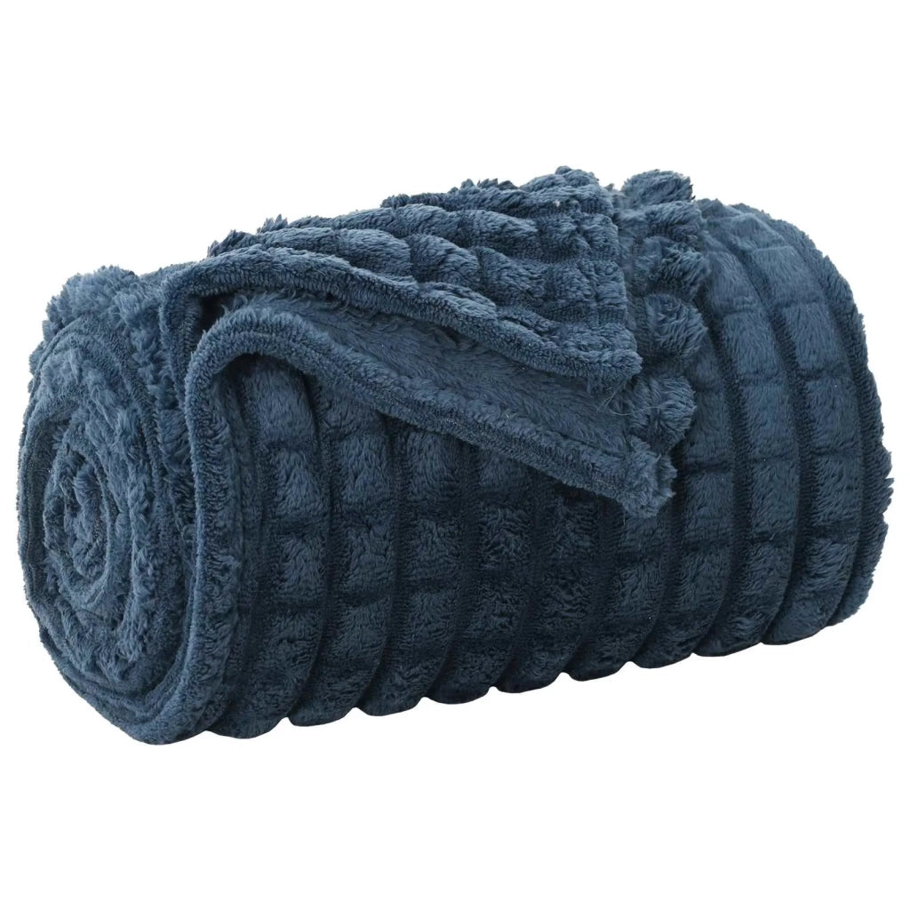 Coperta Blu navy 270 x 240 cm Panno