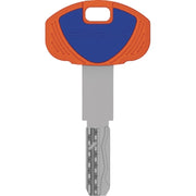 CHIAVE PUNZONATA EVO K64 1B SECUREMME - OTTONE NICHELATO- 5 pezzi
