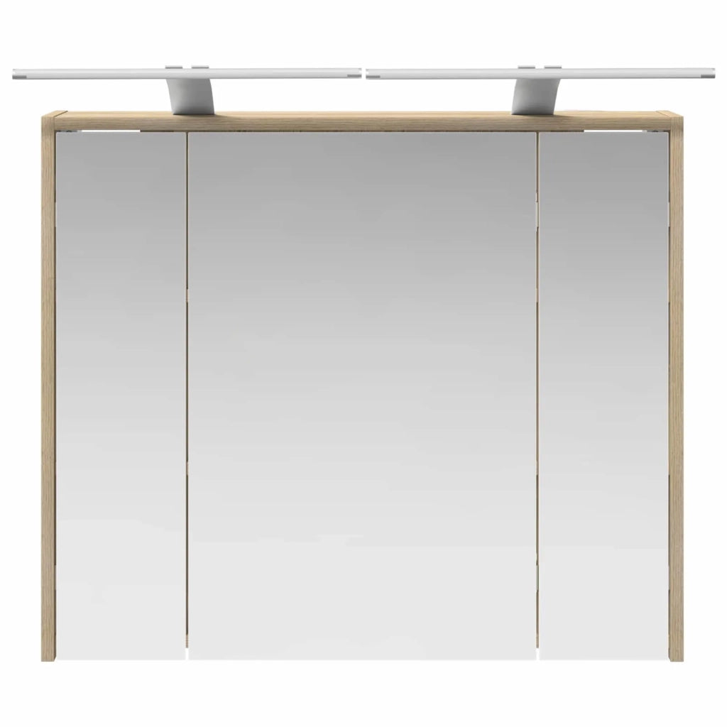Mobiletto per specchio da bagno Rovere Sonoma