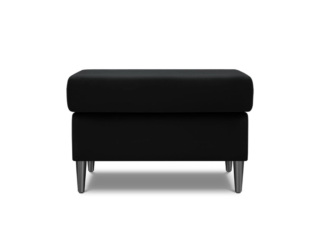 Cosmopolitan Design - Pouf "Kyoto" in velluto nero 