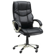 Sedia da ufficio, altezza regolabile 114¨C124 cm, con funzione dondolo, sedia ergonomica da scrivania
