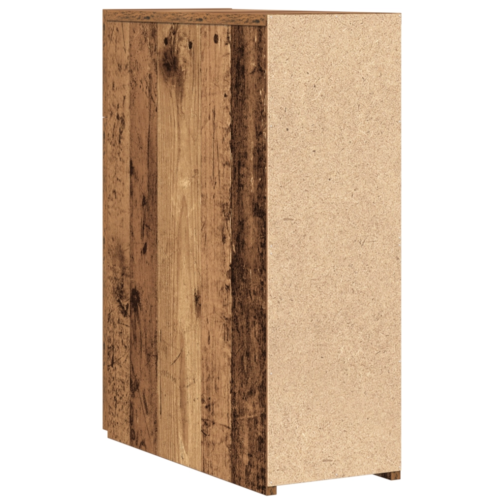 Armadio da farmacia in legno vecchio 20x45,5x60 cm in legno ingegnerizzato