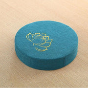 Cuscino di Meditazione Ultimo Comfort - Forma Circolare - Materiales Sostenibile - Rimovibile/Lavabile - Utilizzo Multifunzionale - Adatto per Tatami e Pavimento