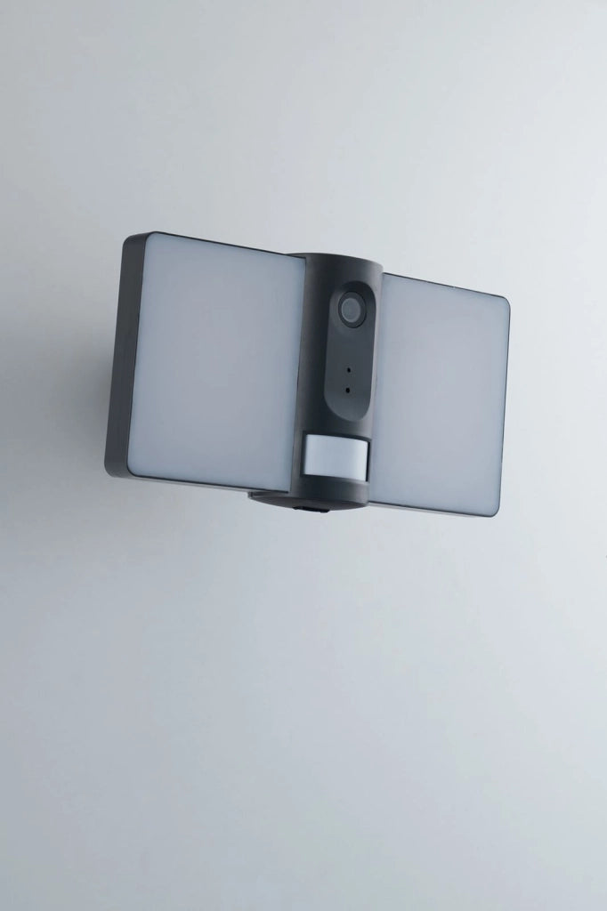PROIETTORE LED VYSOR ANTRACITE 20W 2640LM 4000K DIMMERABILE CON VIDEOCAMERA E SENSORE  Wi-Fi IP54 26,5X13,