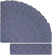 Pannelli di Arresto Slittato per Scale - Tappeti di Copertura per Scale - Pannelli di Arresto Slittato - 76 cm x 203 cm - Scale Indoor - Scale in Legno - Pannelli di Arresto Slittato Rimovibili e Lavabili - Utili per Bambini, Anziani e Animali