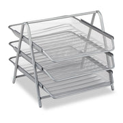 Portadocumenti moderno e pratico per ufficio 27 x 29,5 x 35,5 cm in metallo nero 13_0006794