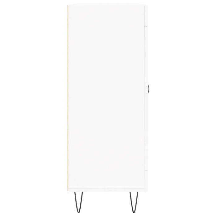 Credenza Bianca 69,5x34x90 cm in Legno Multistrato 828036