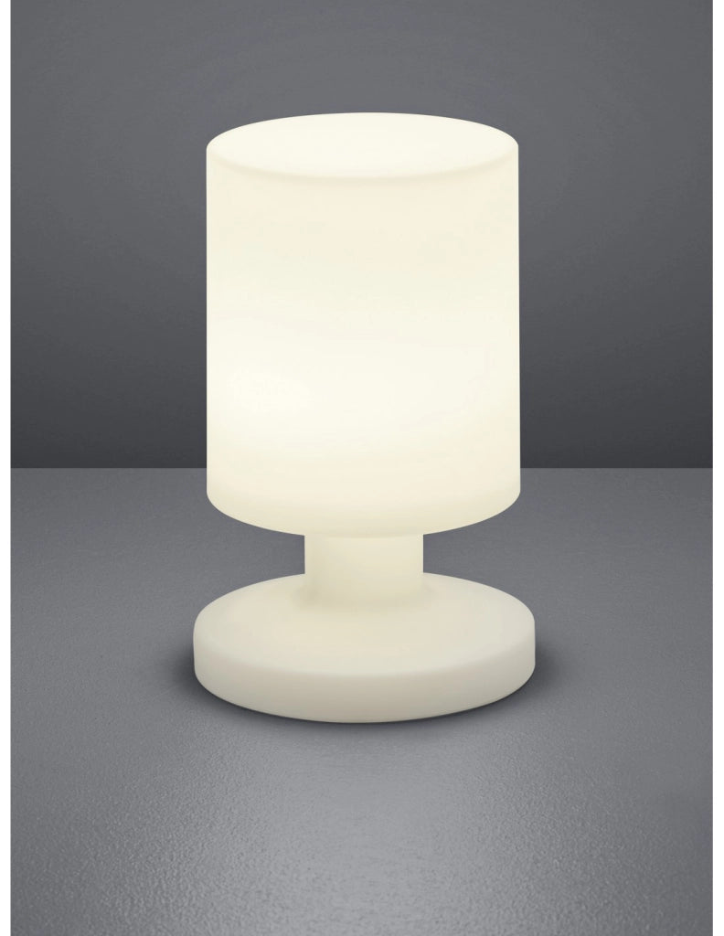 Lumetto da Esterno Lora Led IP44 Bianco Con USB Trio Lighting
