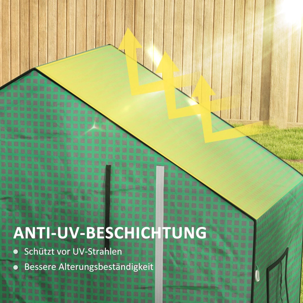 TELA PER SERRA 140 x 73 x 190 cm Verde in plastica