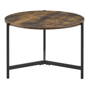 Tavolino rotondo 42 x 60 cm effetto legno scuro 03_0008494