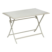 Tavolo da giardino pieghevole Azua argilla 4 posti 135 x 90 x 75 cm