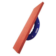 Trade Shop - Cazzuola Frattazzo Frattone In Gomma Spugna 30x10cm Manico Per Stucco Intonaco Muratore -