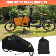 Copriporta per bicicletta impermeabile - Fietshoes 420D resistente - Copriporta per carrello resistente ai raggi UV - Impermeabile - Dimensioni 235×100×79 cm