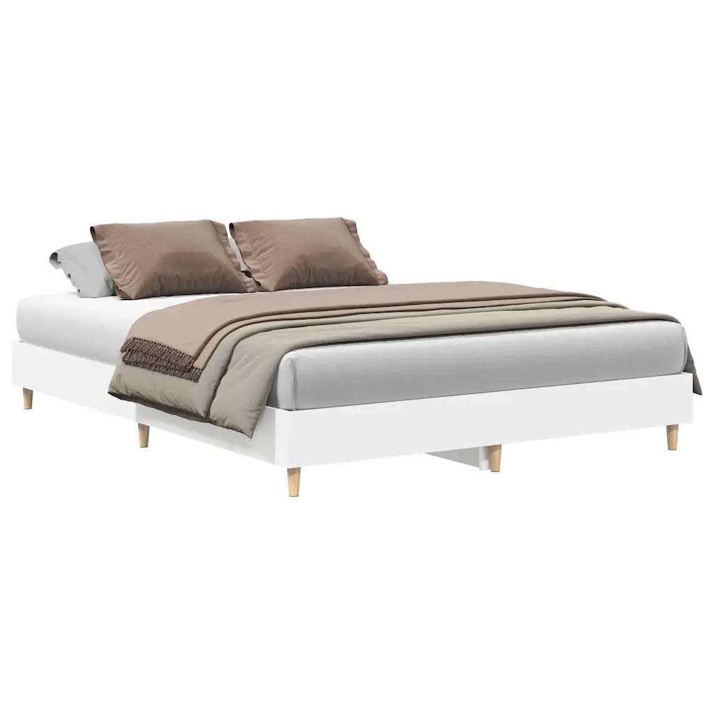 Giroletto senza Materasso Bianco 150x200cm in Legno Multistrato 3328708