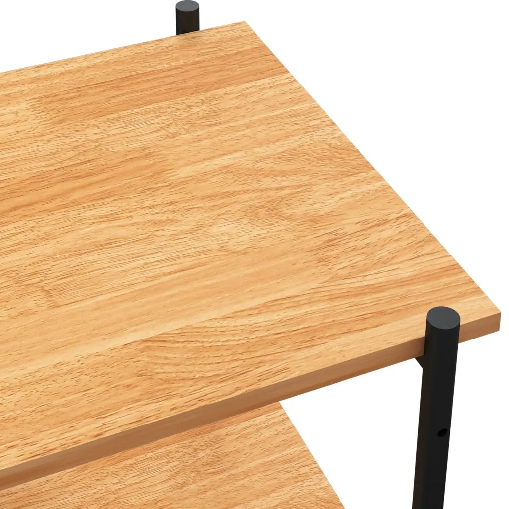 Scaffale con 5 Mensole Nero e Rovere 80x40x163 cm CFW5412608