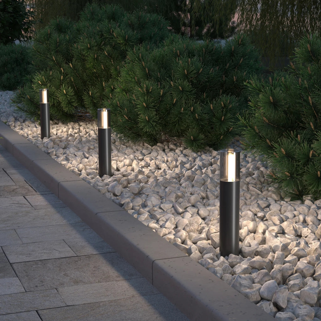 Maytoni Lampada da Esterno Moderna Glide 1 luce G9 IP54 grafite alluminio vetro