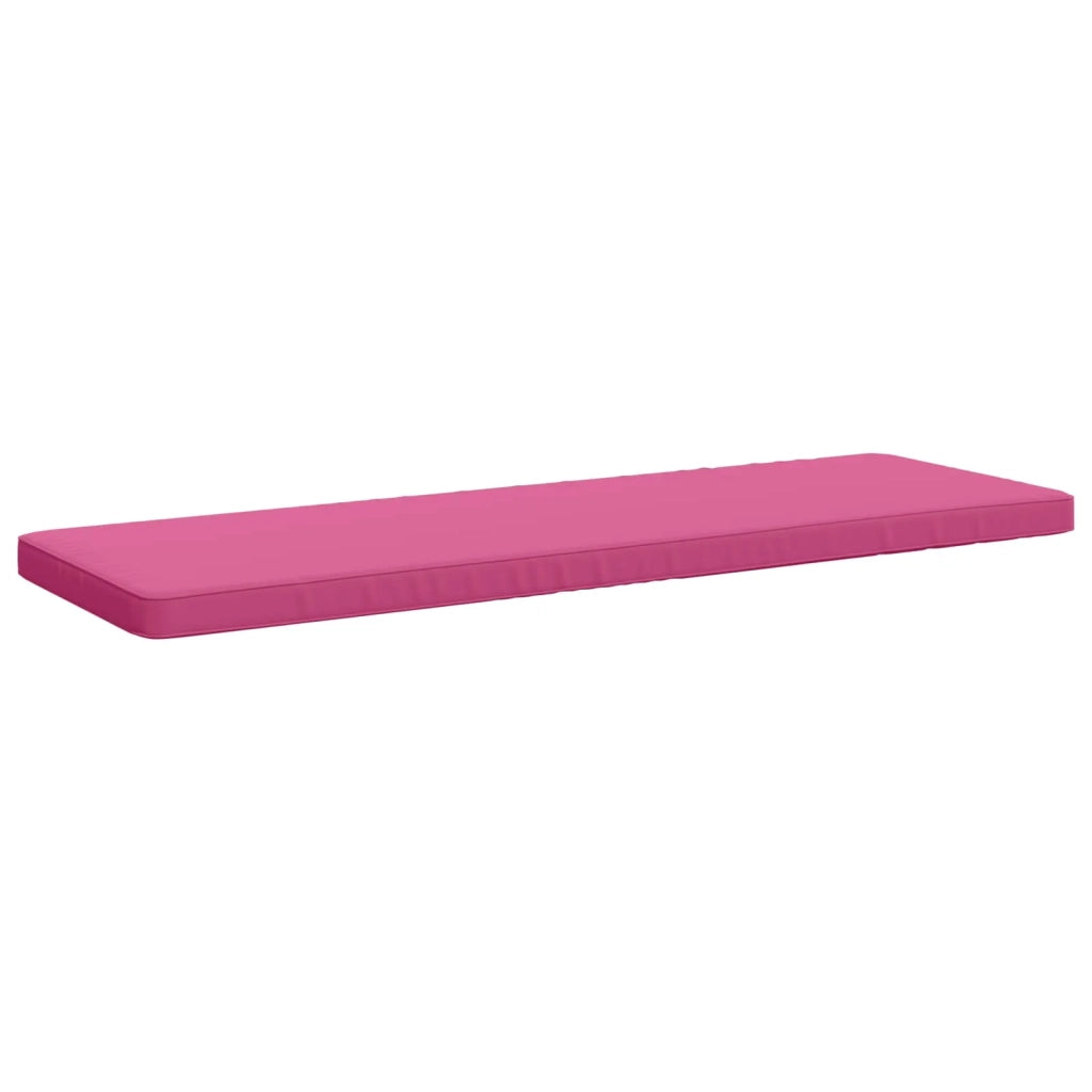 Cuscini per Panchina a 2 Pezzi VUGHT 2 pz 100% Poliestere Rosa 952029