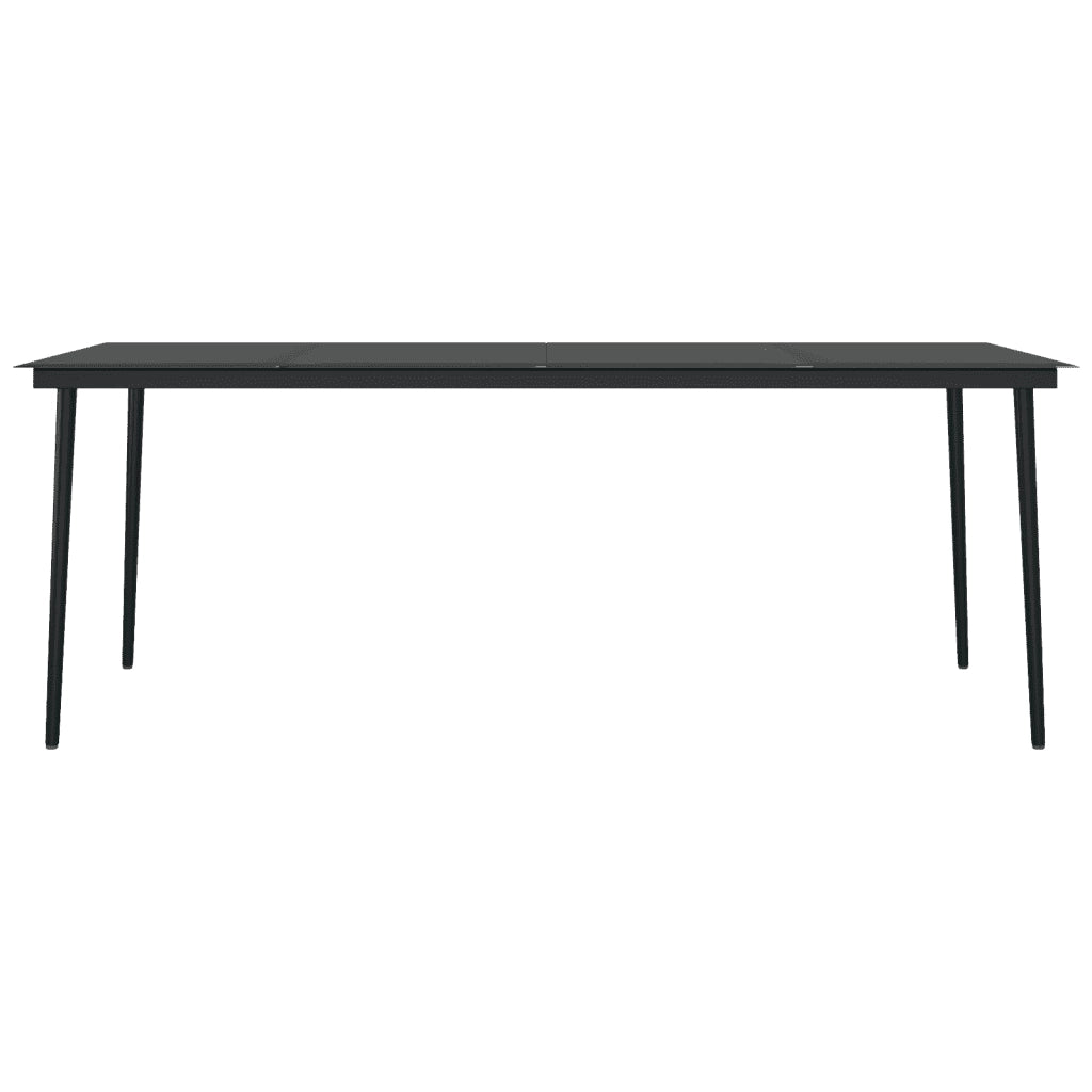 Set da Pranzo da Giardino 9 pz con Cuscini Grigio 3099490