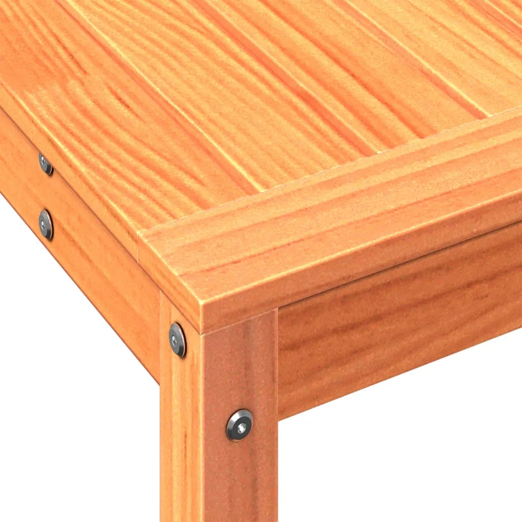 Tavolo Invasatura Ripiano Marrone Cera 82,5x35x75 Massello Pino CFW5063132