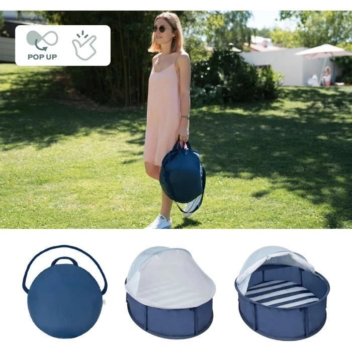 Babymoov Babyni Mariniere, Parco Giochi Anti-UV SPF 50+, 2 in 1