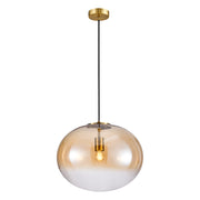 Lampada a sospensione Campania Milagro E27 oro opaco