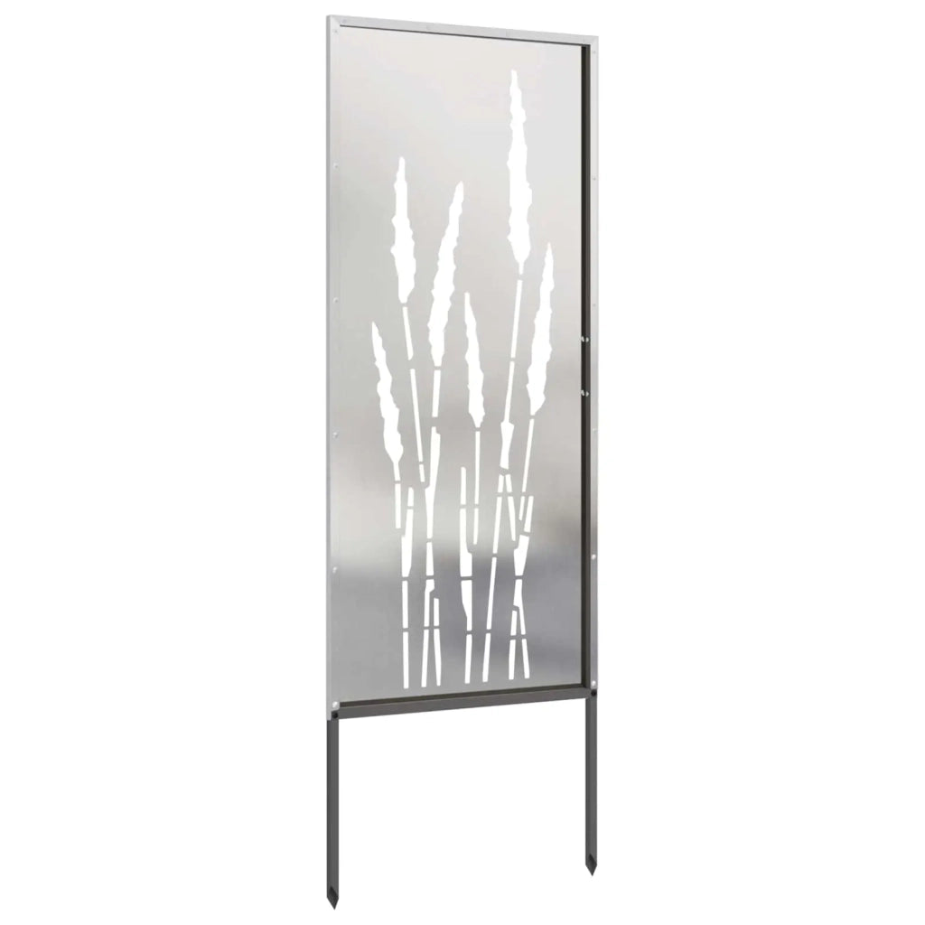 Schermo per privacy in giardino Floreale Argento 50 x 140 cm