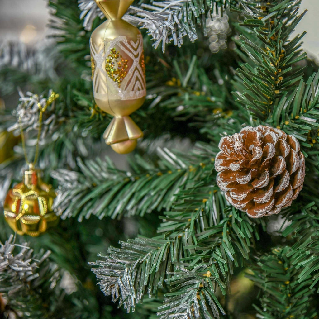 Albero di Natale Artificiale ¨C zephmum ¨C Effetto Neve, 180 cm