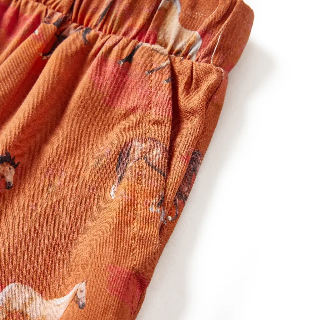 Gonna da Bambina Cognac 104 15057