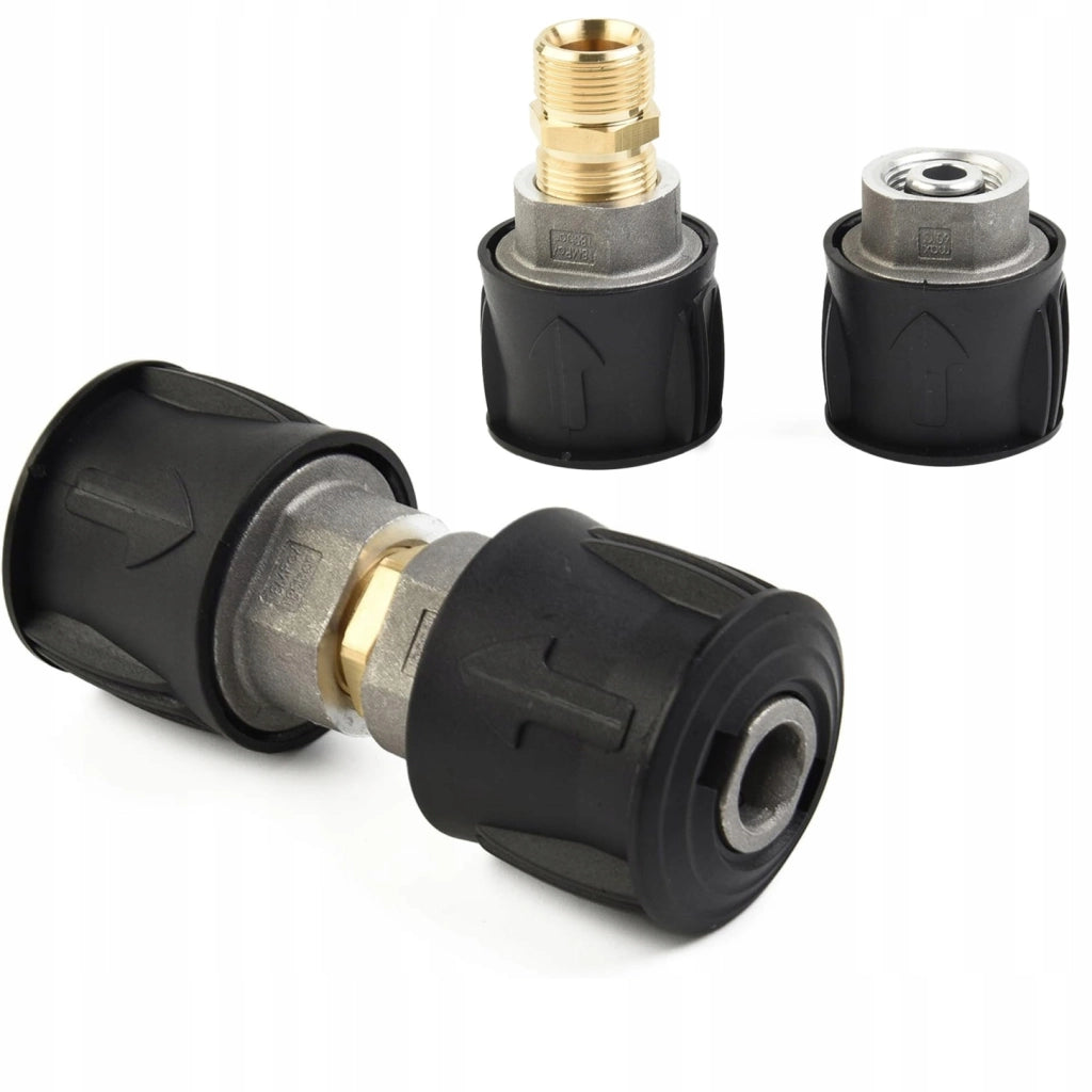 Adattatore per Tubo compatibile con Idropulitrice Kärcher K2-K7 – Sistema Click Connect, Filettatura M22x1,5mm