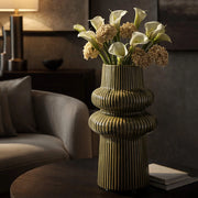 Gagarosa, Vaso Colore Struttura Nero, Marrone
