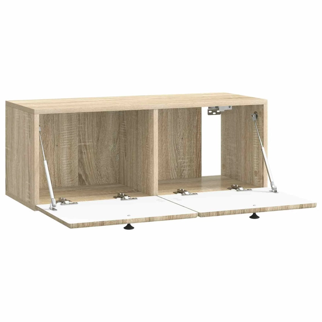 Mobile Porta TV da Muro 78,5 x 31 x 30 cm Rovere Sonoma 899227