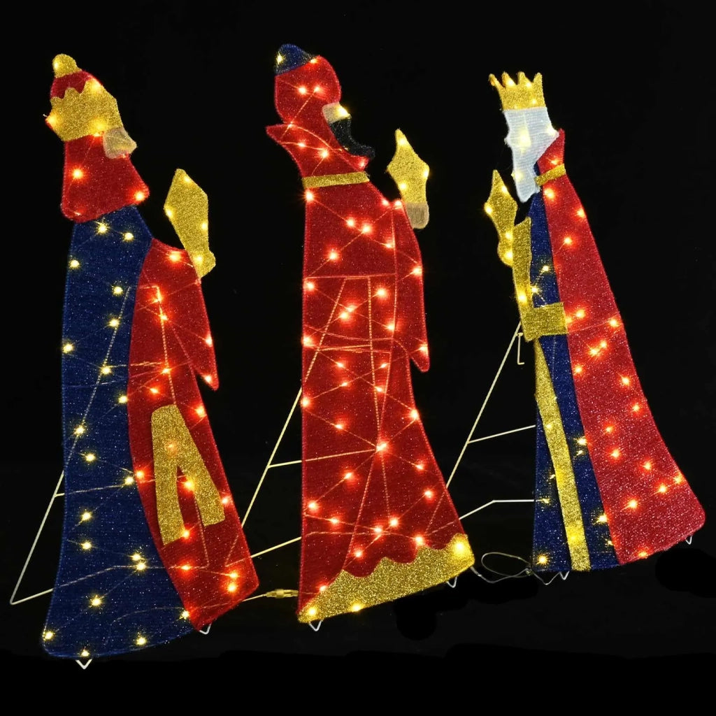 Illuminazione Natalizia dei 3 Magi 3 pcs Bianco caldo 105 cm 4019490